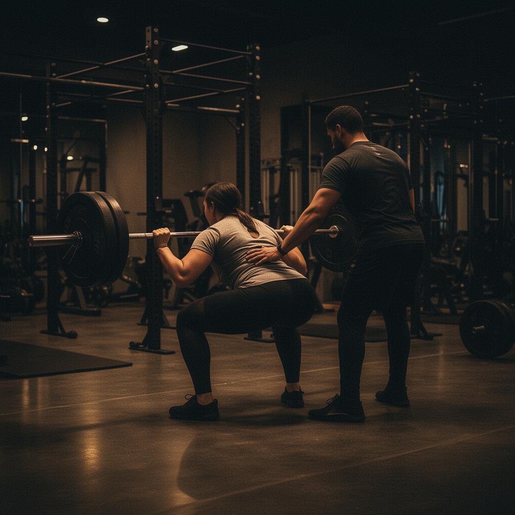 A serious gym. Without the noise.